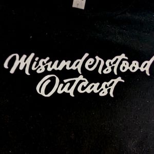 Misunderstood Outcast Tee Size Medium